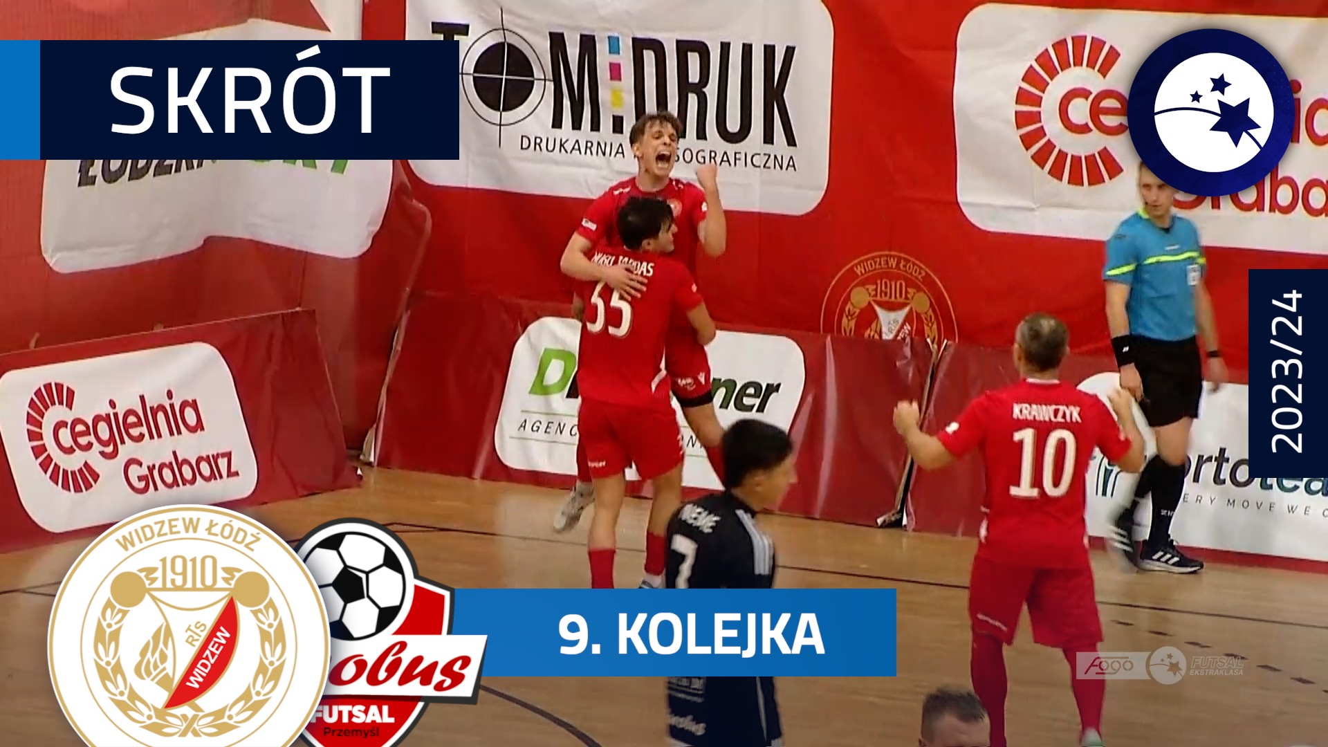 Futsal Ekstraklasa Tv Skr T Widzew D Eurobus Przemy L